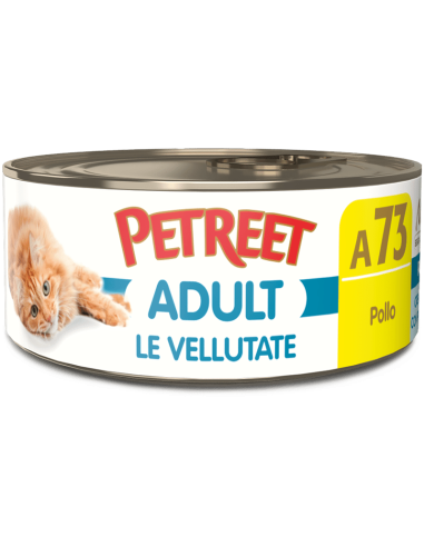 PETREET Vellutate Gatto Adulto Pollo 70Gr - ronnypet.it