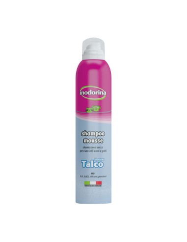 INODORINA SHAMPOO MOUSSE TALCO - ronnypet.it