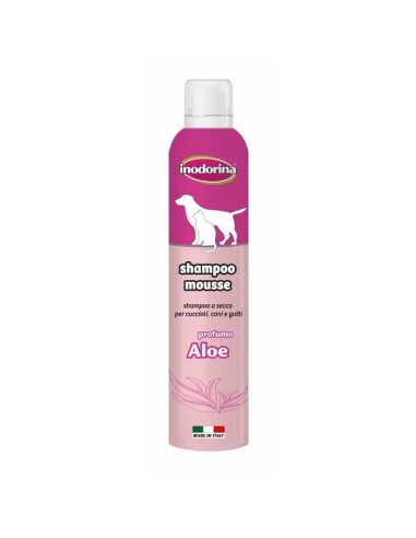 INODORINA SHAMPOO MOUSSE ALOE VERA - ronnypet.it