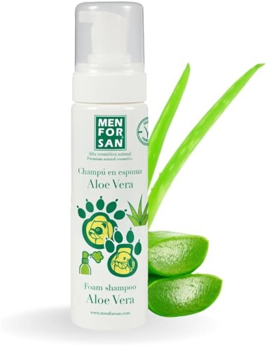 Men for San Mousse Aloe Vera Shampoo Roditori Furetti (200 ml) - ronnypet.it