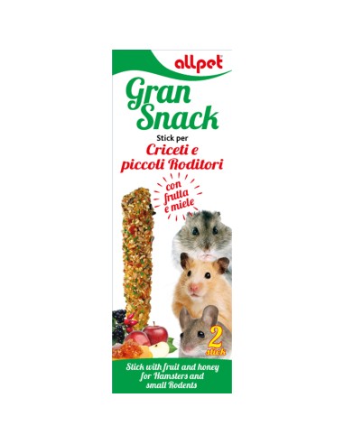 Stick Gran Snack per Piccoli Roditori – Allpet - ronnypet.it