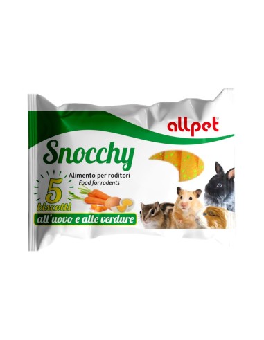 All pet snocchy biscotti roditori 35 g - ronnypet.it