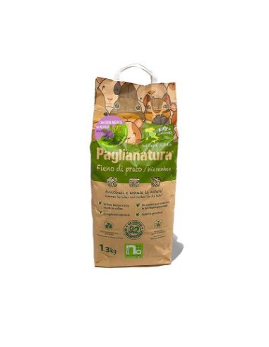 Paglianatura Fieno di Prato stabile 1,3kg con erba medica - ronnypet.it