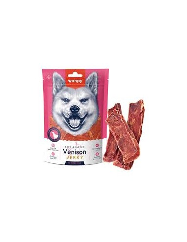 Wanpy Soft Venison Jerky Slices dolcetti per cani 100g - ronnypet.it