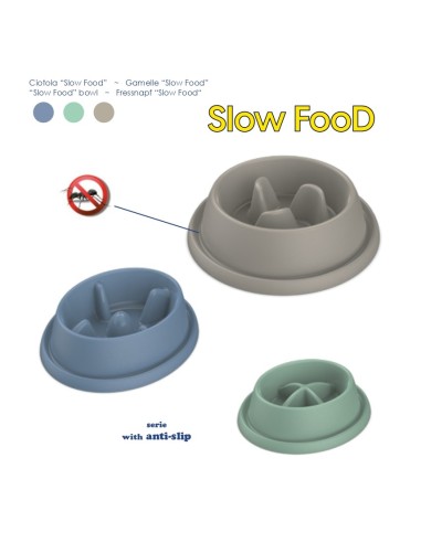 ciotola in plastica slow food adagio-www.ronnypet.it/shop