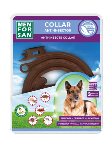 Collare Repellente Insetti Naturale per Cane con Olio di NEEM - ronnypet.it